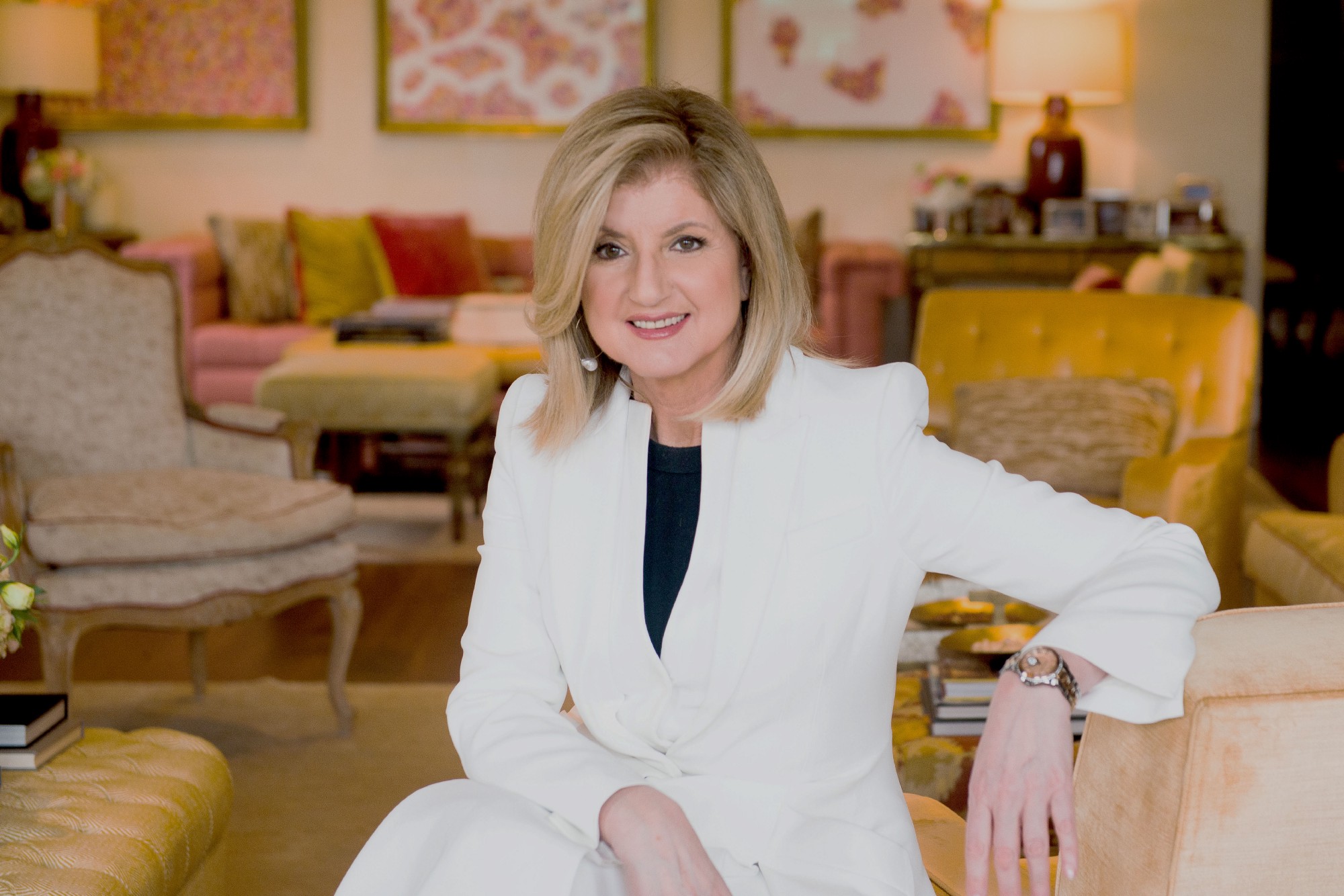Sit Down with Arianna Huffington: Our Newest Forward Member