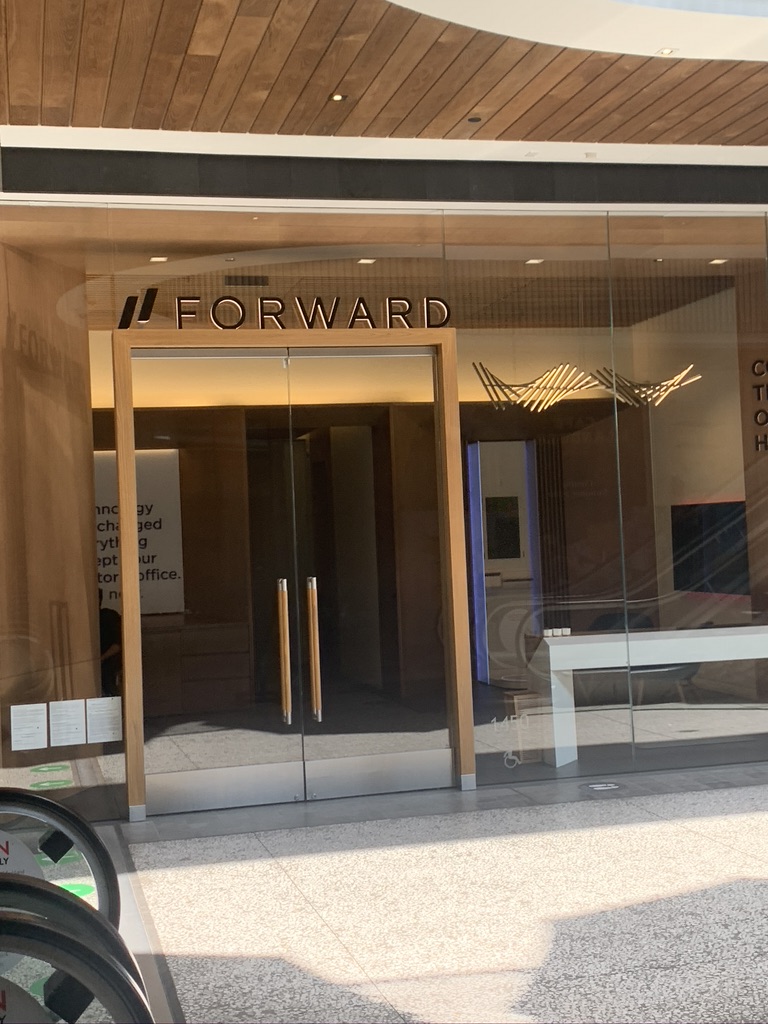 The outside of the Forward doctor's office in Century City